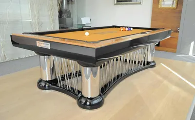 Image de Table de tournoi de luxe Table de billard professionnelle Surface de jeu 8ft
