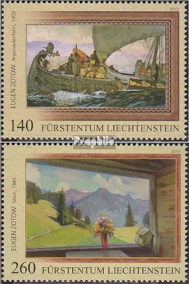 Produktbild von Briefmarken Liechtenstein 2013 Mi 1690-1691 (kompl.Ausg.) gestempelt Zotow