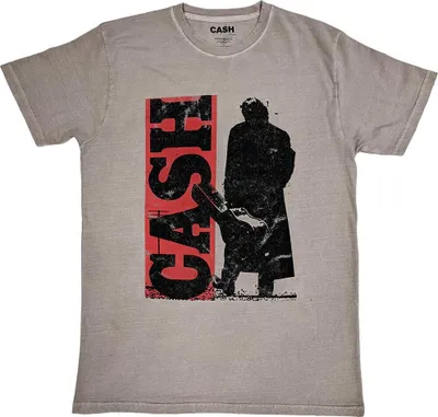 Produktbild von Johnny Cash Bold Silhouette Natural 2XL T-Shirt