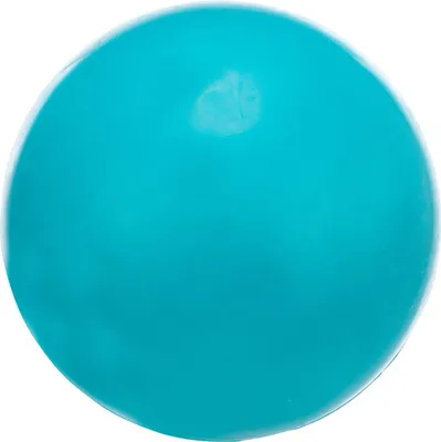 Produktbild von TRIXIE Ball geräuschloses Hundespielzeug - petrol - ø 8 cm