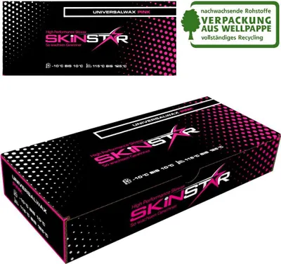 Zdjęcie produktu dla SKINSTAR Universal Wax All IN ONE Wosk do nart i biegów narciarskich 250g
