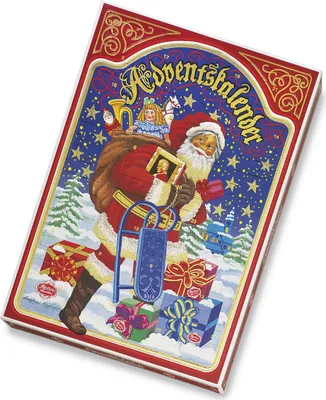 Produktbild von Reber Adventskalender mit einzelnen Schokoladen Pralinen 650g 3er Pack