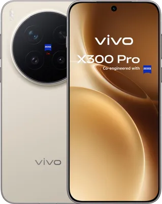 Produktbild von VIVO X300 PRO 16/512 Dune Brown 17,2 cm (6,78") Dual-SIM Android 16.0 5G 16 GB 512 GB 6510 mAh (braun)