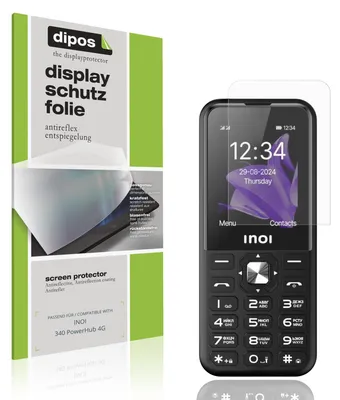 Image de 4x Film de protection d'écran pour INOI 340 PowerHub 4G protecteur antireflet dipos