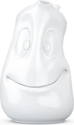 Produktbild von Fiftyeight TV Tassen, Kanne, Kaffeekanne, Teekanne, aus Porzellan, weiß, 1.2l