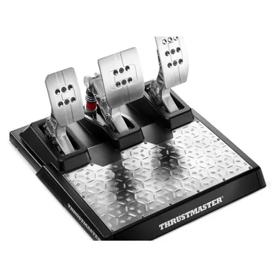 Immagine prodotto di Thrustmaster T-LCM USB Pedali Pedaliera Magnetica PC PlayStation 4 Xbox One Nero Stainless Steel