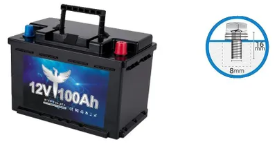 Produktbild von Batteriepack, 100Ah Kapazität, Bluetooth-Management-System, 12V100-Mimi