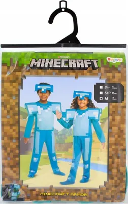 Produktbild von Minecraft Kostüm Fancy Diamond Armour Intl M