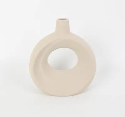 Produktbild von TrendLine Dekofigur Hase Keramik 19 x 9 cm grau