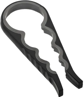 Produktbild von DECKELÖFFNER Glasöffner Flaschenöffner Schraubdeckelöffner Vielzwecköffner Multiöffner 78 (Schwarz)