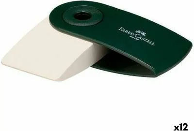 Obrázek produktu pro Guma Faber-Castell Sleeve Mini cover zelená 12 kusů