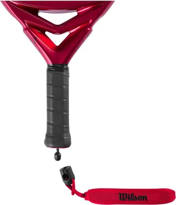 Produktbild von Wilson Comfort Cuff Padelschläger-handgelenkschlaufe Rot  Rot One Size