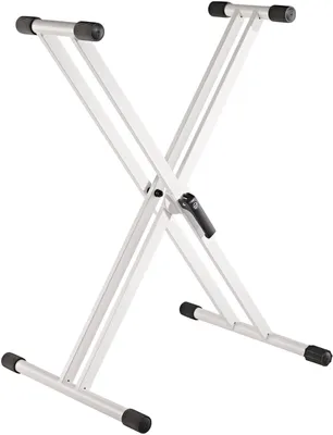 Image de Konig & Meyer 18993 Rick 20 Support pliable pour clavier Pure White