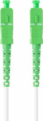 Produktbild von 15m Glasfaser-Patchkabel lanberg mono sc/apc-sc/apc simplex g657a2 lszh white