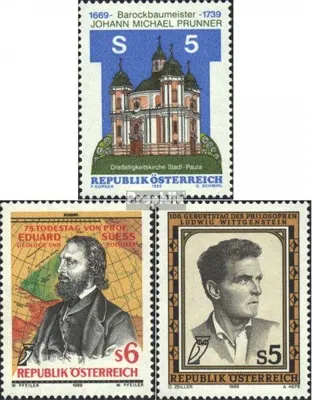 Produktbild von Briefmarken Österreich 1989 Mi 1950,1951,1952 (kompl.Ausgaben) postfrisch Sondermarken