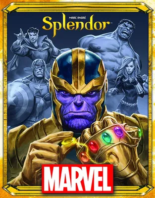 Produktbild von Splendor: Marvel Edition Kartenspiel