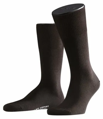Zdjęcie produktu dla FALKE Airport Merino-Socken Herren brązowy 45-46