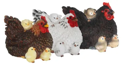 Produktbild von Esschert Design Design Lügenhuhn mit Küken