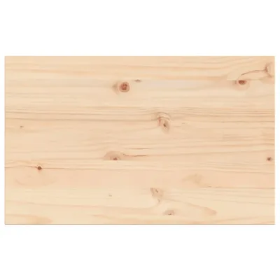 Produktbild von Tischplatte 80x50x1,7 cm Rechteckig Massivholz Kiefer