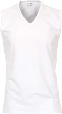 Produktbild von Venti - Herren Doppelpack T-Shirt mit Rundhals, Ärmellos (012700), Größe:S, Farbe:Weiß (001)