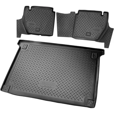 Produktbild von Fußmatten & Kofferraumwanne Set passend für  BERLINGO II, PARTNER TEPEE | Kombi, 5 Sitze | 2008-18