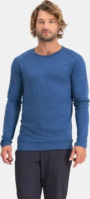 Produktbild von NOMAD® Pure Merino Longsleeve S Herren Denimblau Wolle Nahtlos Atmungsaktiv