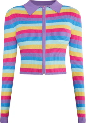 Produktbild von SWIRLY damen pullover - lila, S