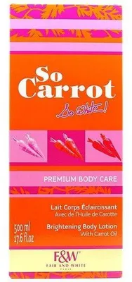 Zdjęcie produktu dla Fair & White So Carrot Rozjaśniający balsam do ciała 500ml.