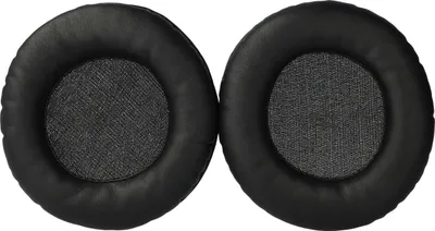 Produktbild von vhbw 2x Ohrpolster kompatibel mit Technics RPDH1200, RP-DH1200 Kopfhörer Headset, Polyurethan / Schaumstoff Schwarz