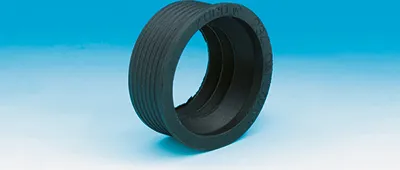 Produktbild von Naber Gummimanschette für Anschlussrohre, für 1 1/2', schwarz DN 50 40 - Montagematerial