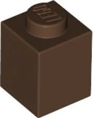 Immagine prodotto di 50 pezzi Lego, parti n. 3005 in marrone (Reddish Brown)