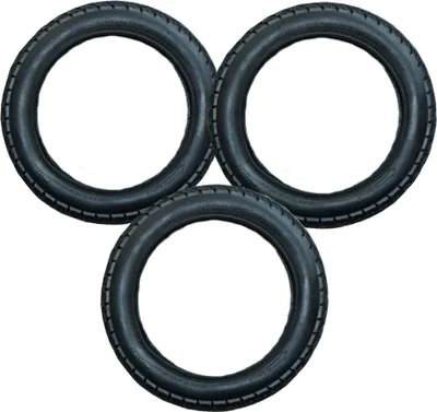 Produktbild von 3x 12" Reifen 47-203 = 121/2  x 1.75 x 21/4  3 Stück Kinderwagen Kinder Rad Roller Reifen