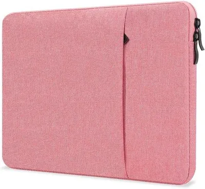 Produktbild von 13 Zoll Laptop-Tablett-Hülle, rosa, wasserdicht