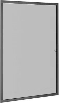 Productafbeelding van Raamvliegengaas, antraciet, 90 x 120 cm