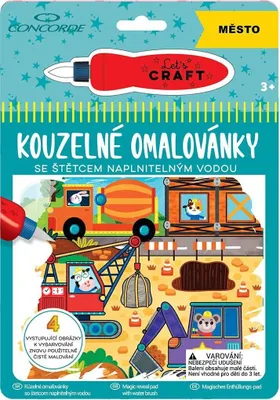 Obrázek produktu pro CONCORDE kouzelné omalovánky Město