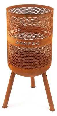 Imagen del producto de Estufas de jardín BonFeu BONVES 45 Corten - Diámetro 45 cm x Altura 100 cm