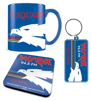 Productafbeelding van Stranger Things - Geschenkartikelset (beker, onderzetters en sleutelhanger)