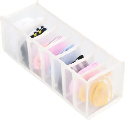 Immagine prodotto di Organizer per cassetto, 7 scomparti - Bianco