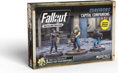 Zdjęcie produktu dla Fallout Survivors Capital Companions - Miniaturenspiel - ENG Edition