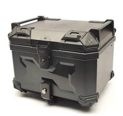 Produktbild von Motorradkoffer 45L ABS Wolf Helmkoffer Top Case Motorradcase Rollerkoffer TopX