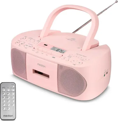 Immagine prodotto di MEDION LIFE E65010, Analogico e digitale, PLL, FM, Lettore, CD-R, CD-RW, Pausa, Stop, 6 W