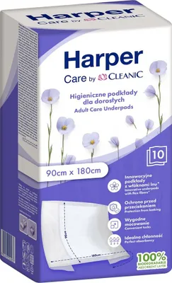 Produktbild von Cleanic Len Einweg-Unterlagen für Erwachsene 90x180, 10 Stück
