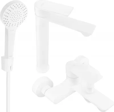Produktbild von Mexen Royo R40 Badewannenset, Weiß - 72213R40-20
