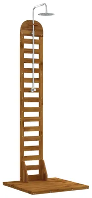 Produktbild von vidaXL Gartendusche 225 cm Massives Akazienholz und Edelstahl Natur
