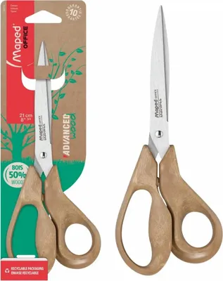 Produktbild von Maped 499111, Erwachsener, Gerader Schnitt, Einzelbild, Holz, Stahl, Universal