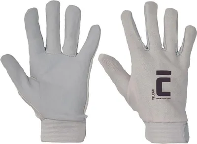 Produktbild von Handschuhe PELICAN 10/XL, PE, kombiniert, Ziegenleder