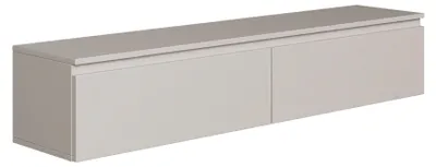 Obrázok produktu pre Selsey Bemmi - Závesná doska na TV, béžová, 150 cm