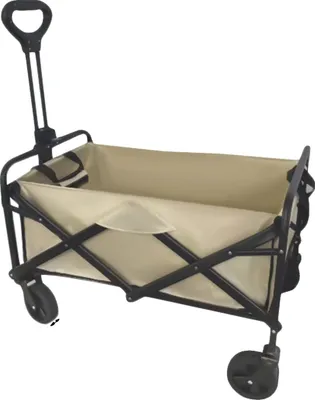Image de Chariot, grande capacité de charge, design pliable, beige