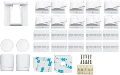 Produktbild von Famanu Kinderbeveiligung Magnetisch - 10 Schlösser und 2 Schlüssel