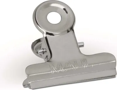 Produktbild von MAUL Papier-Klemmer MAULstandard Metall 10 Stück 30 mm silber
